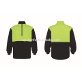 AS/NZS 1906 CLASS D/N hi vis hooded sweatshirt with zipper front ,two color combination hot sale in Australian